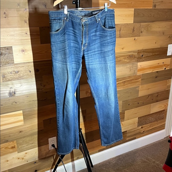 Levi's SilverTab Men's Straight Jeans - Dark Blue 34x32 - Picture 3 of 11